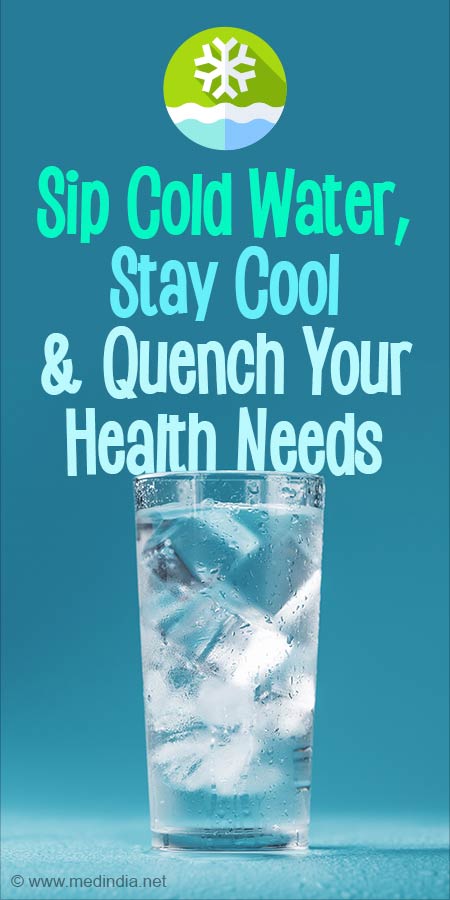 Is drinking ice-cold water bad for overall health?
