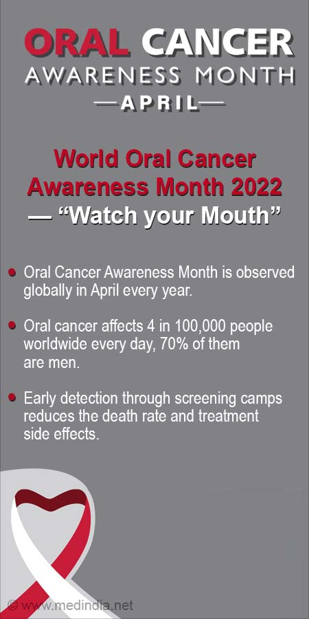 April is Oral Cancer Awareness Month: What to know