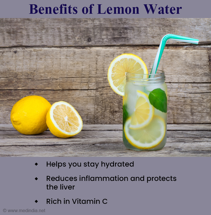 Benefits of Lemon Water Benefits of Lemon Water