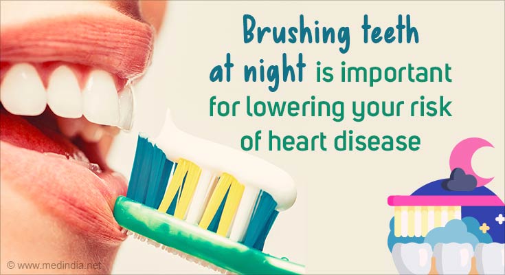 Regularly Brush Your Teeth at Night to Prevent Heart Disease