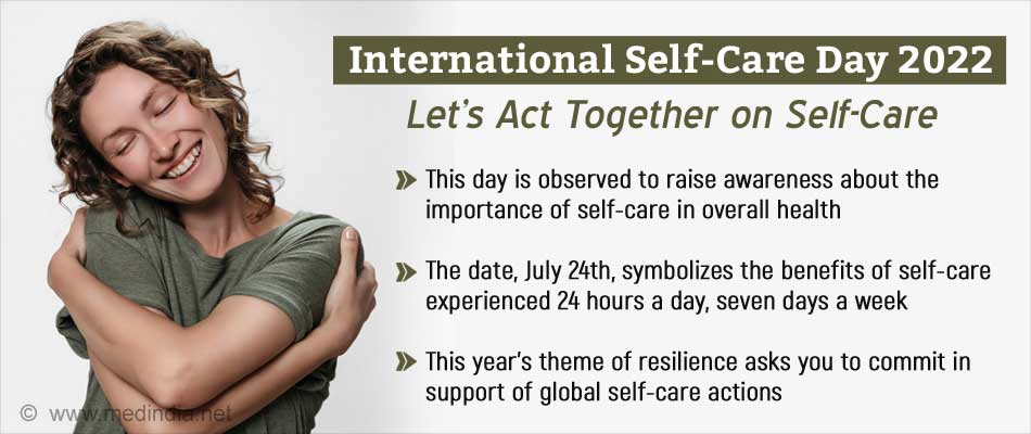 International Self-Care Day 2022 – ‘Promise to Practice Self-Care’