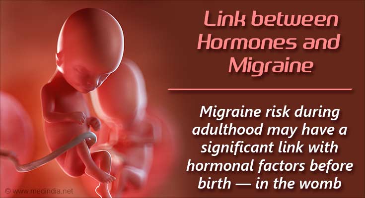 Hormonal Exposure In Womb May Affect Migraine Risk During Adulthood