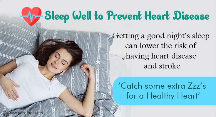 Getting A Good Night’s Sleep Can Reduce Risk Of Heart Disease And Stroke