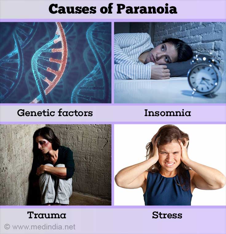 Causes of Paranoia Causes of Paranoia
