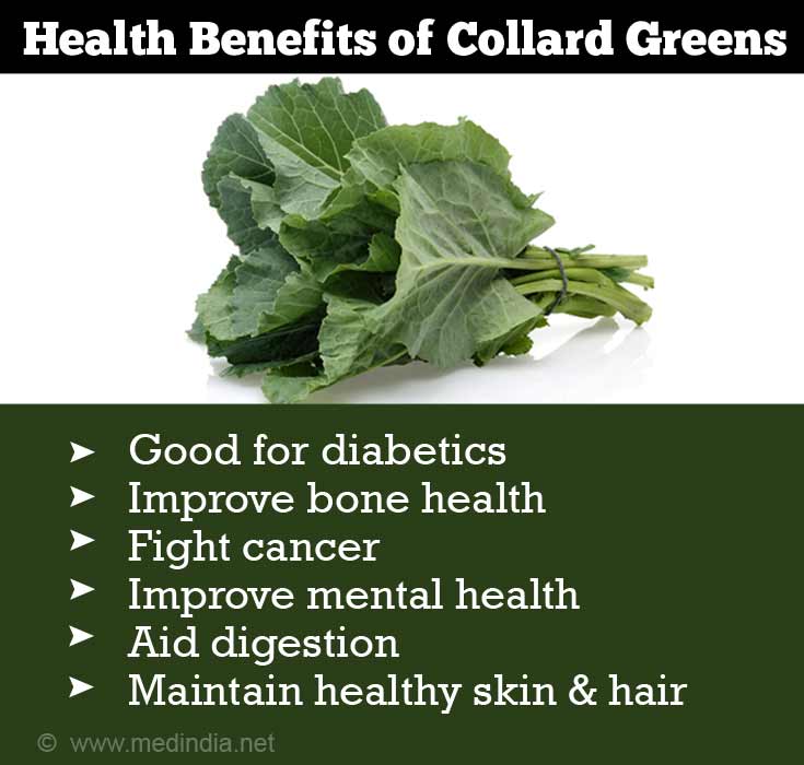 Health Benefits of Collard Greens Health Benefits of Collard Greens