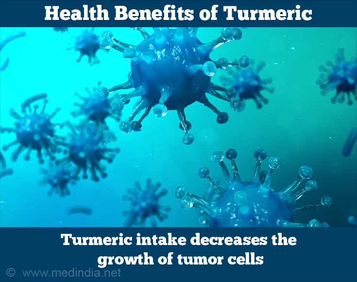 Turmeric Intake Decreases The Growth Of Tumor Cells Turmeric Intake Decreases The Growth Of Tumor Cells