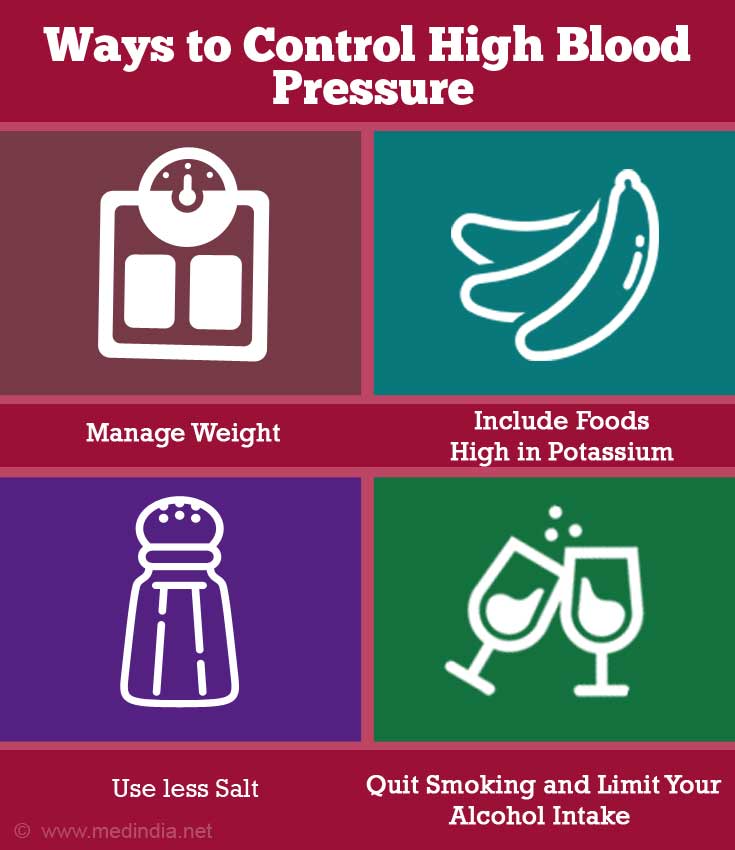 Ways to Control High Blood Pressure Ways to Control High Blood Pressure