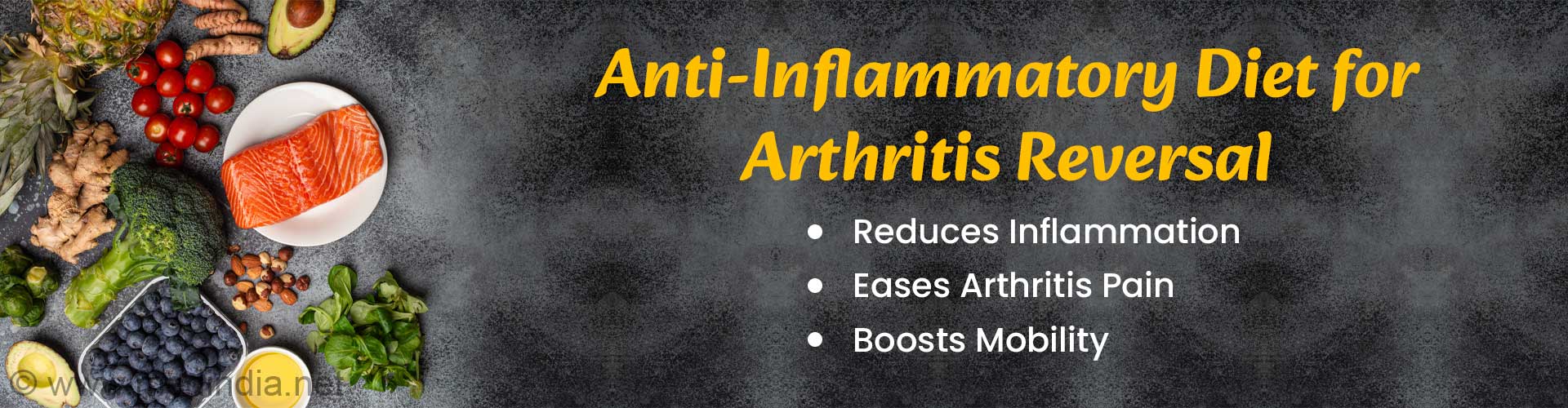 Reverse Arthritis Naturally with Anti-Inflammatory Diet