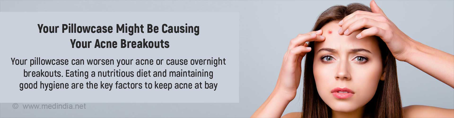 Your Pillowcase Might Be Causing Your Acne Breakouts