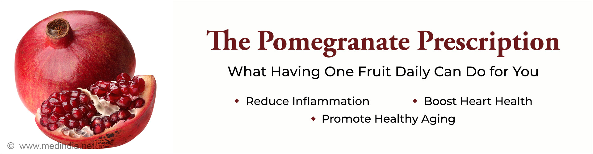 Health Benefits of Eating One Pomegranate a Day