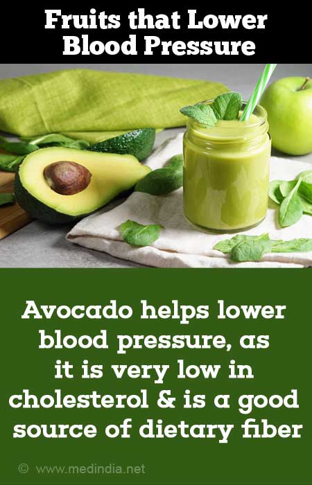 fruits that lower blood pressure