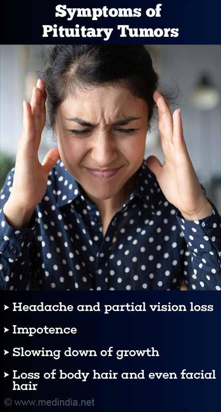 headache due to pituitary tumors