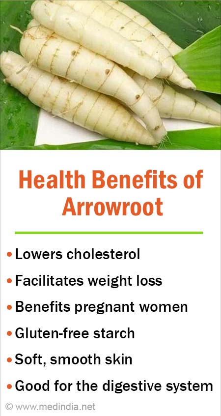 Health Benefits of Arrowroot