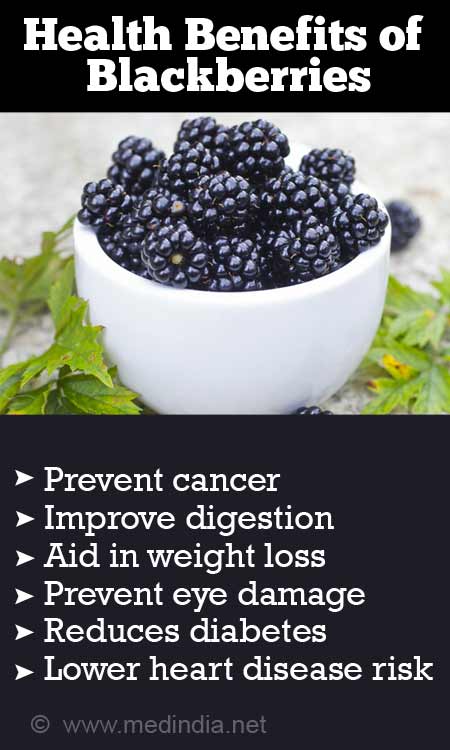 Health Benefits of Blackberry 