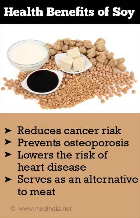 Health Benefits of Soybean - Uses - Health Implications - Reference