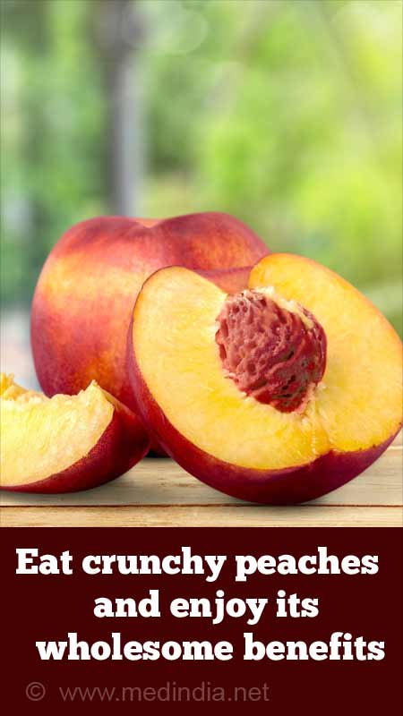 Health Benefits of Eating Peaches