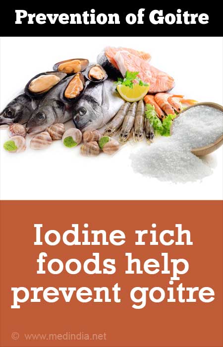 foods rich in iodine for goiter