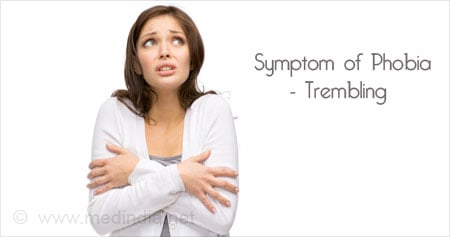 common symptoms of phobia disorder