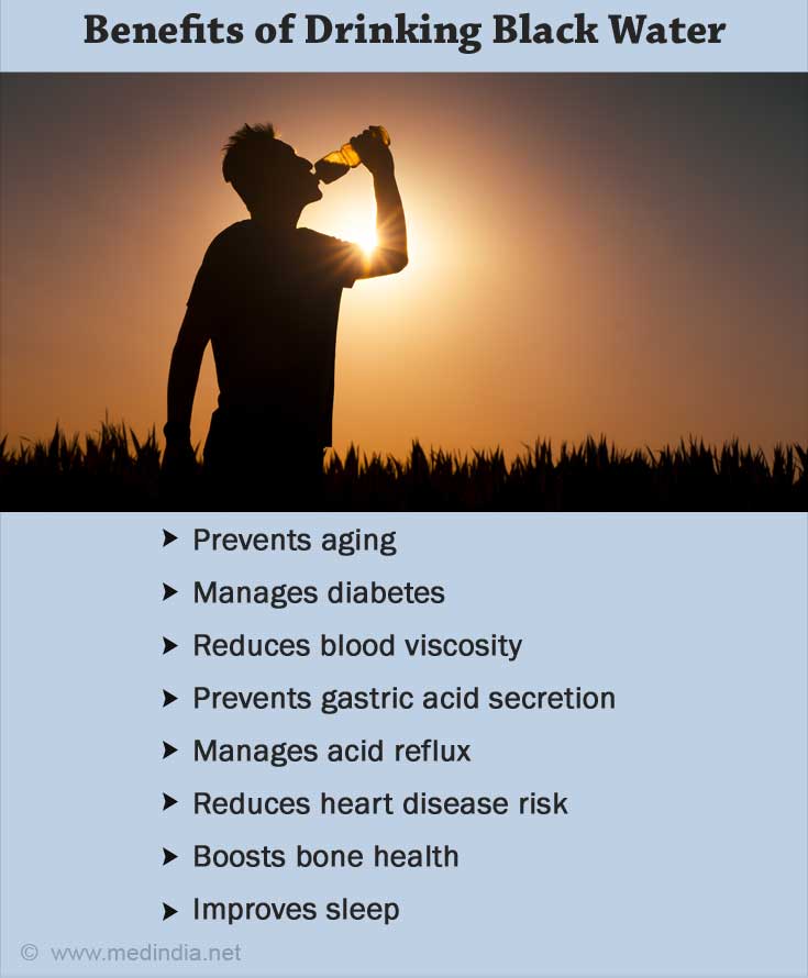 Benefits of Drinking Black Water