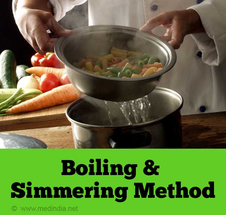 Boiling or Simmering Boiling or Simmering