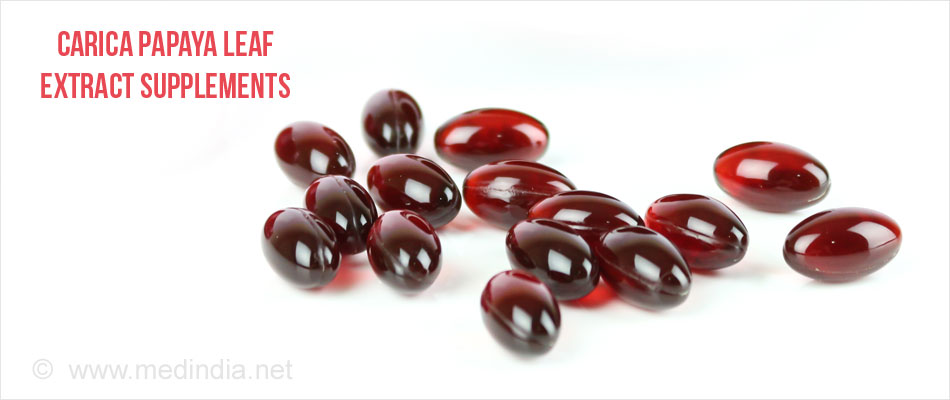 Carica Papaya Leaf Extract Capsule Carica Papaya Leaf Extract Capsule