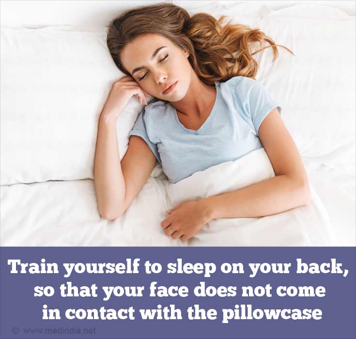 Changing Your Sleeping Position May Help Prevent Acne Changing Your Sleeping Position May Help Prevent Acne