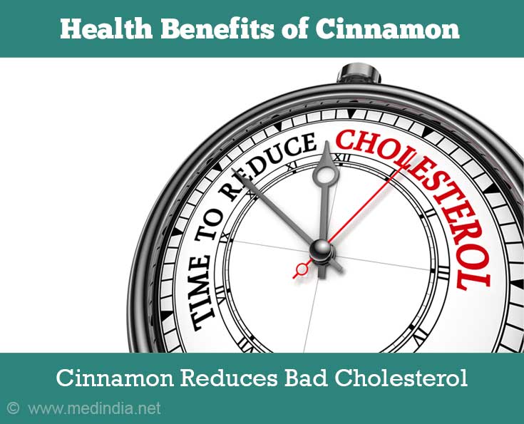 Cinnamon Reduces Bad Cholesterol Cinnamon Reduces Bad Cholesterol