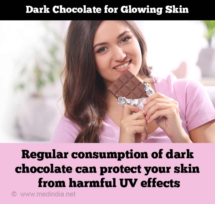 Dark Chocolate Protects Your Skin from Harmful UV Effects Dark Chocolate Protects Your Skin from Harmful UV Effects