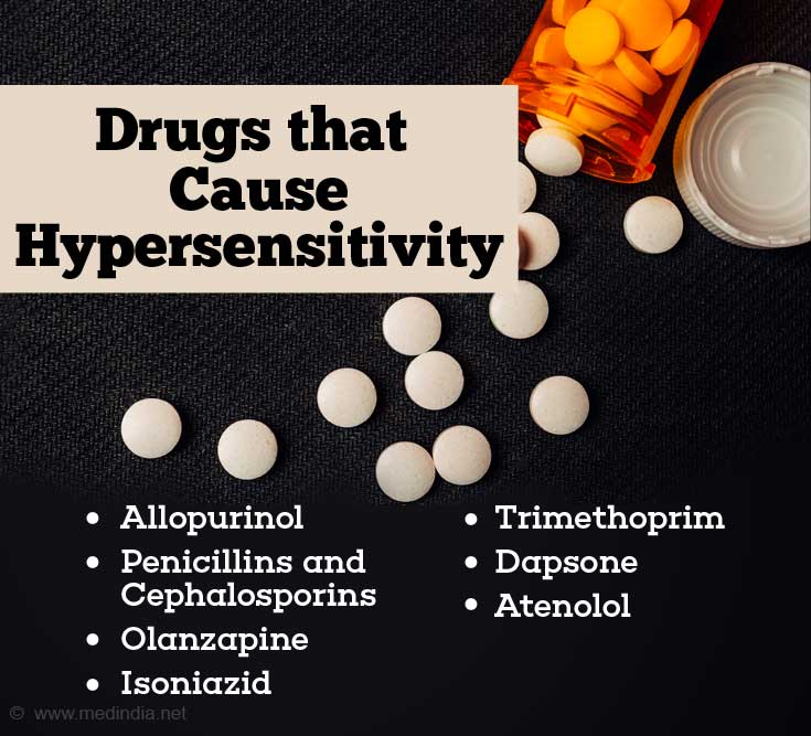 Drug Hypersensitivity Causes Symptoms Types Diagnosis Treatment