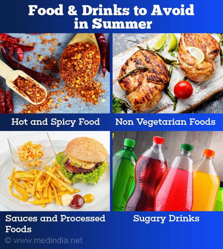Foods to Avoid in Summer