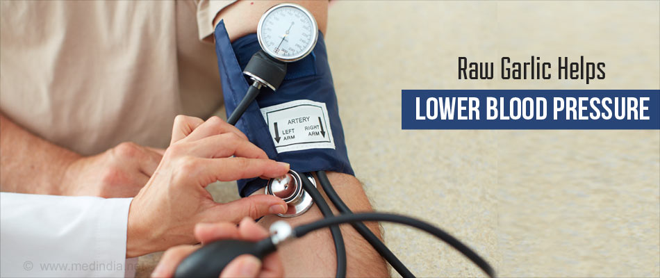 Garlic Reduces Blood Pressure Garlic Reduces Blood Pressure