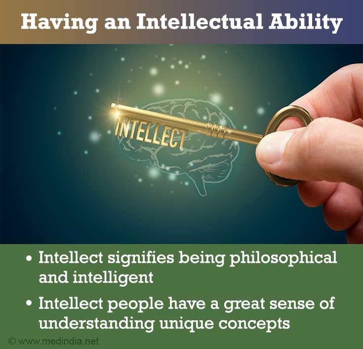 Intellect: Having an Intellectual Ability Intellect: Having an Intellectual Ability