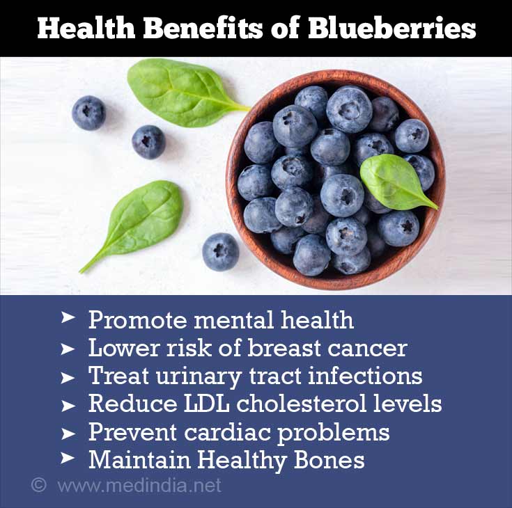 Health Benefits Of Blueberries