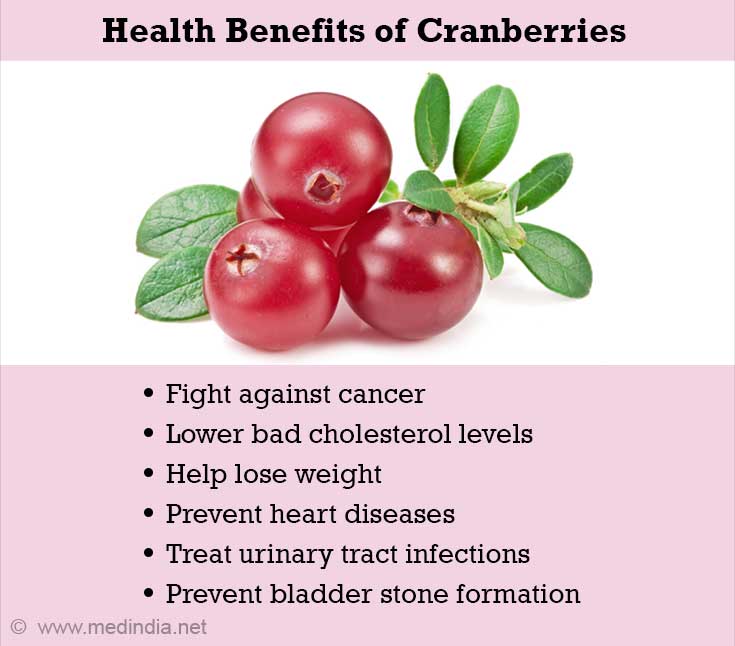 Cranberry health benefits