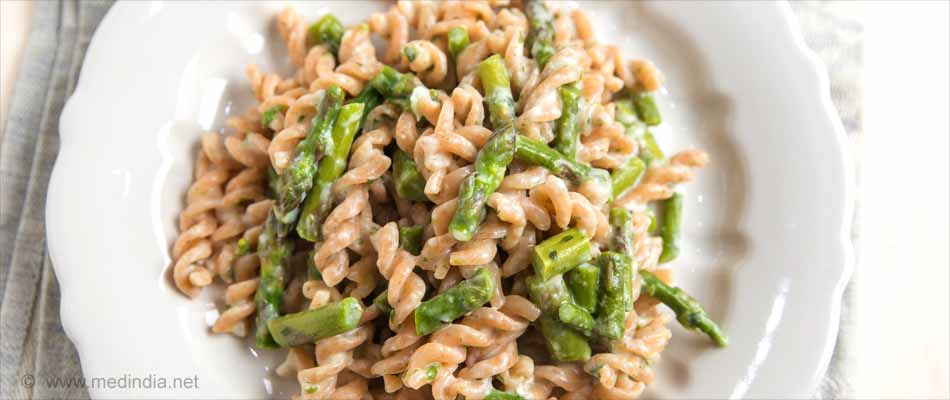 Asparagus: Lemony asparagus pasta Asparagus: Lemony asparagus pasta