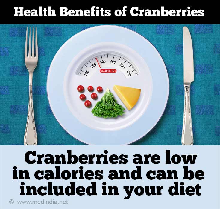 Cranberries are Low in Calories and can be Included in Your Diet Cranberries are Low in Calories and can be Included in Your Diet