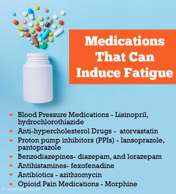 Drugs That Can Make You Feel Tired