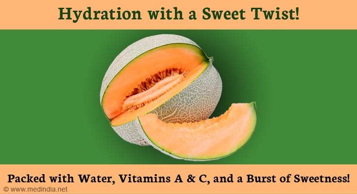 Muskmelon Hydration with a Sweet Twist