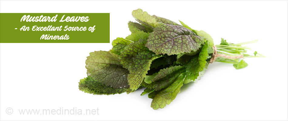 Mustard Leaves - An Excellant Source of Mineral Mustard Leaves - An Excellant Source of Mineral
