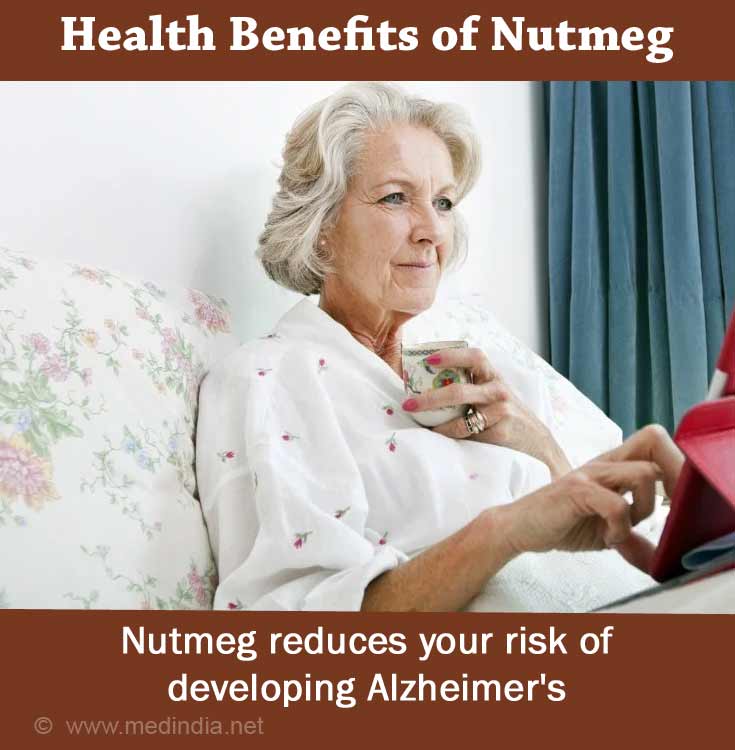 Nutmeg for Alzheimer's Disease Nutmeg for Alzheimer's Disease