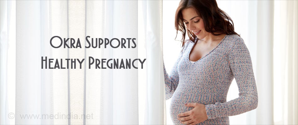 Okra Promotes Healthy Pregnancy