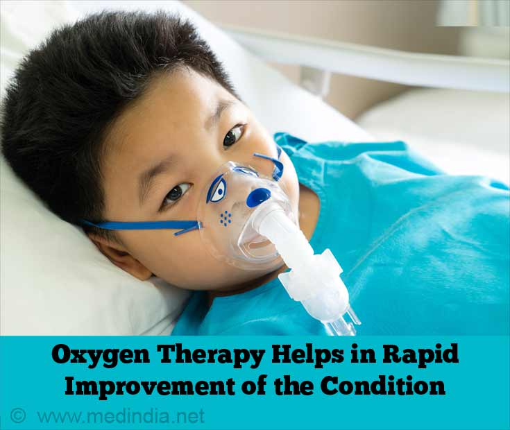 Oxygen Therapy Helps in Rapid Improvement of the Condition Oxygen Therapy Helps in Rapid Improvement of the Condition