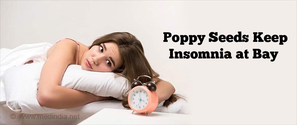 Poppy Seeds Help Reduce Insomnia Poppy Seeds Help Reduce Insomnia