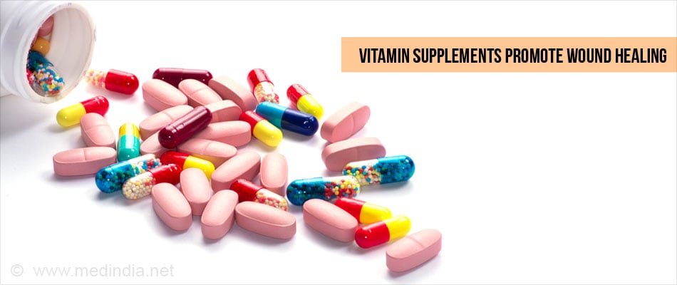 Provide Adequate Vitamins and Zinc Supplememts for Wound Healing Provide Adequate Vitamins and Zinc Supplememts for Wound Healing