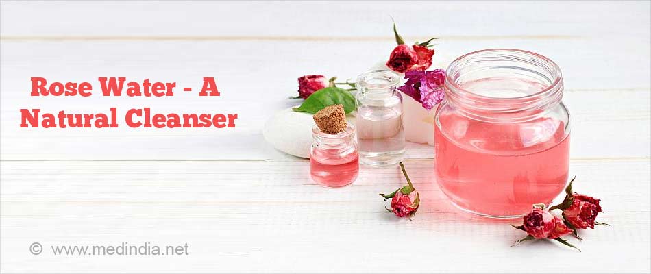 Rose Water Cleanses The Skin Rose Water Cleanses The Skin