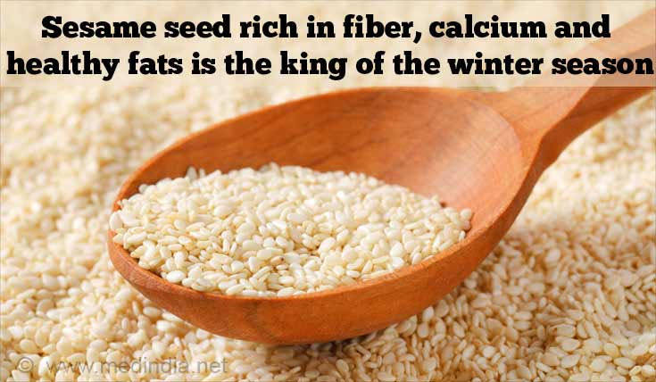 Sesame Seed Rich in Fiber, Calcium and Healthy Fats Sesame Seed Rich in Fiber, Calcium and Healthy Fats