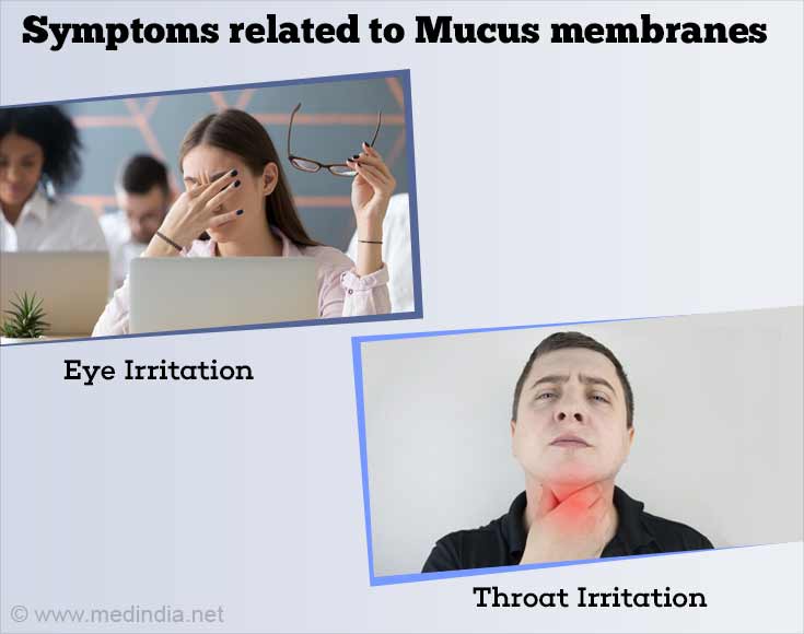 Sick Building Syndrome: Eye, throat irritation Sick Building Syndrome: Eye, throat irritation