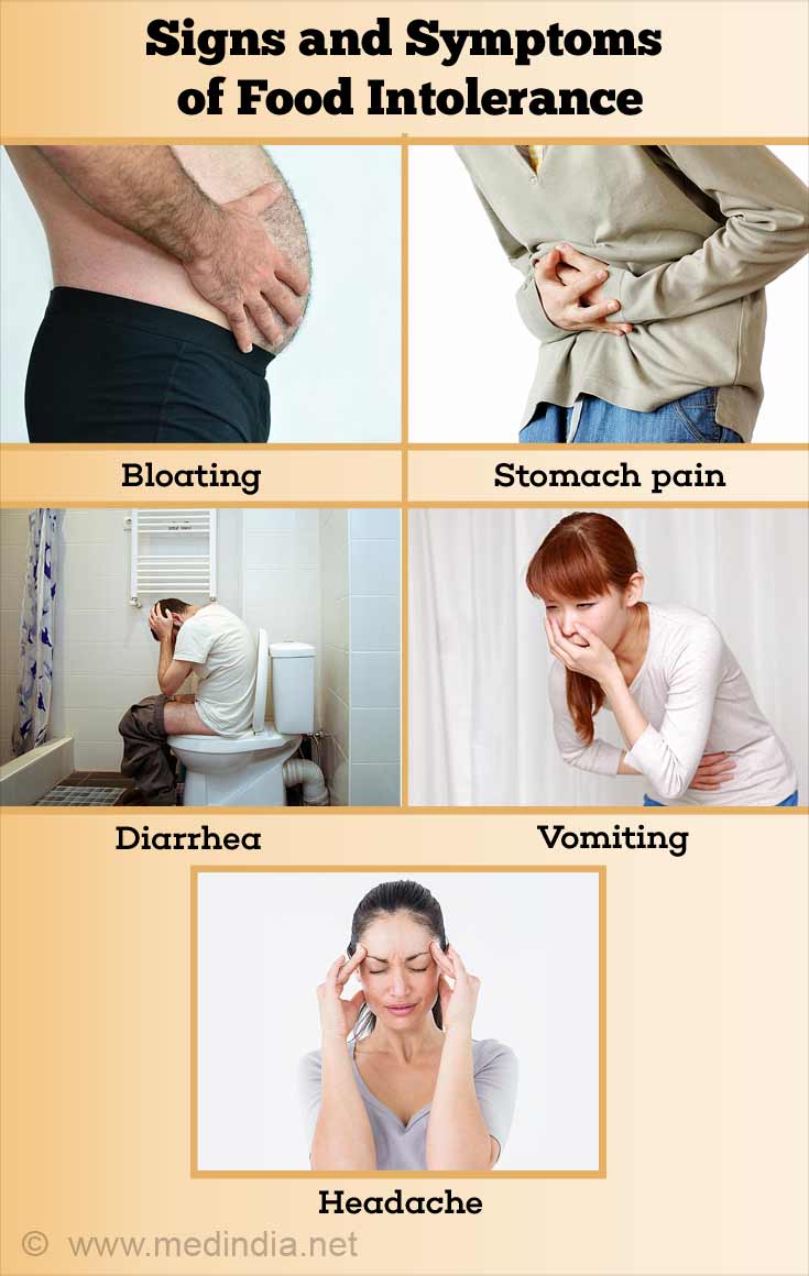 How do you treat food intolerance symptoms