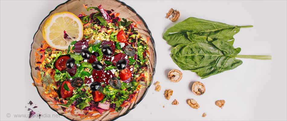 Spinach: Walnut salad Spinach: Walnut salad