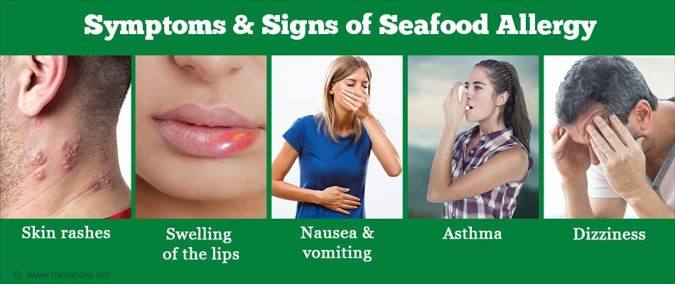 Seafood Allergies Symptoms Diagnosis Treatment